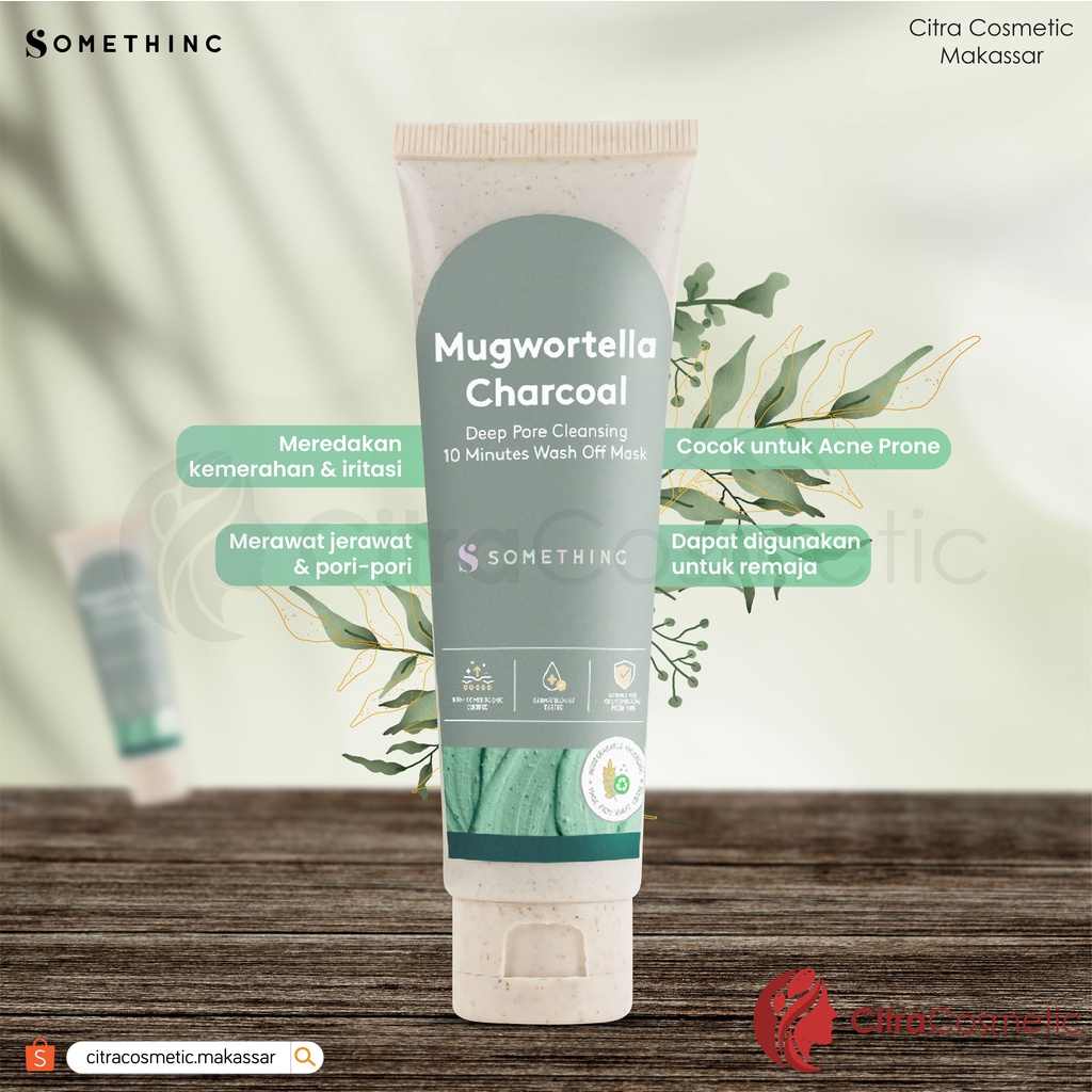 Somethinc Mugwortella Charcoal Deep Pore Cleansing Mask