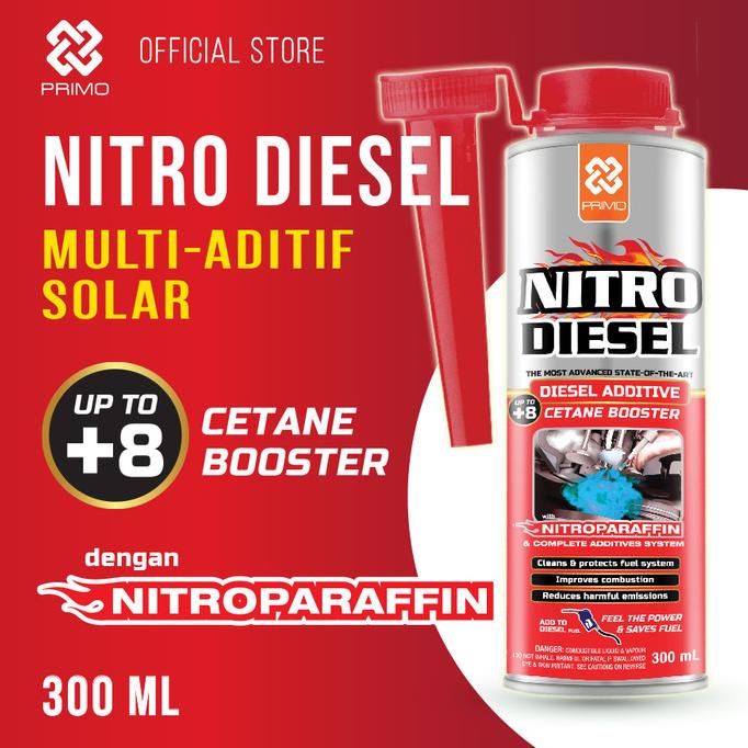 Aditif Hemat BBM Solar PRIMO NITRO DIESEL Aditif Solar 300 ml