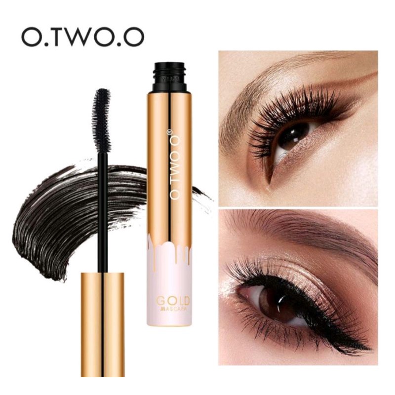 O.TWO.O Gold Mascara Waterproof Long Lasting Curling Eyelash