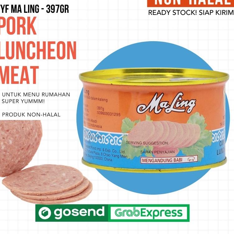 

シ (RESELLER) Ma Ling Pork 397 gr FYF/Daging Ham Babi Maling [NON - HALAL] ...