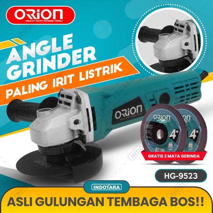 Mesin Gerinda Tangan / Angle Grinder Orion - Hg9523