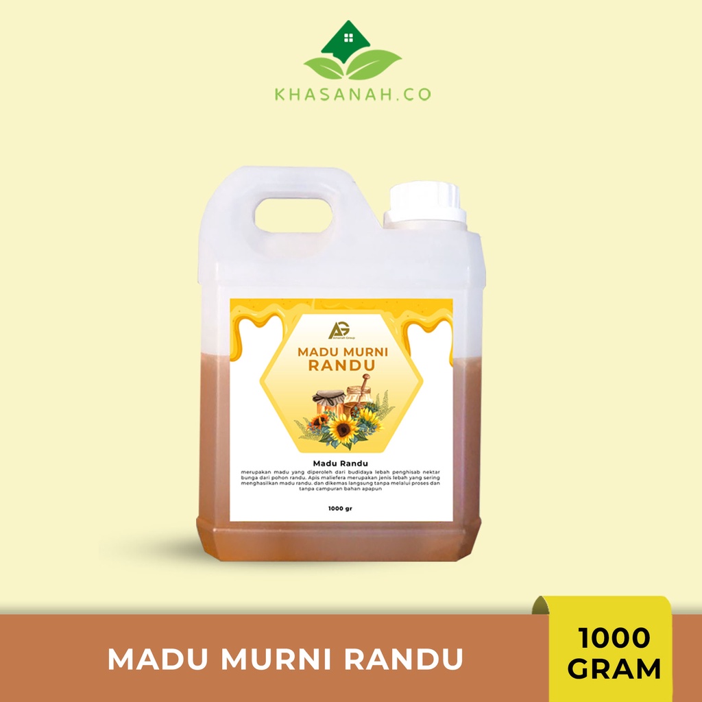 

Madu Randu 100% Asli Original Quality Pure Raw Honey 1000 gr