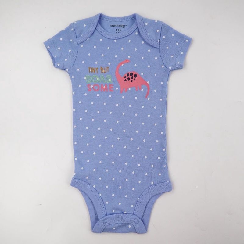 BABY K2 - Baby Bodysuit Isi 5 Pcs Motif Loves Bunga