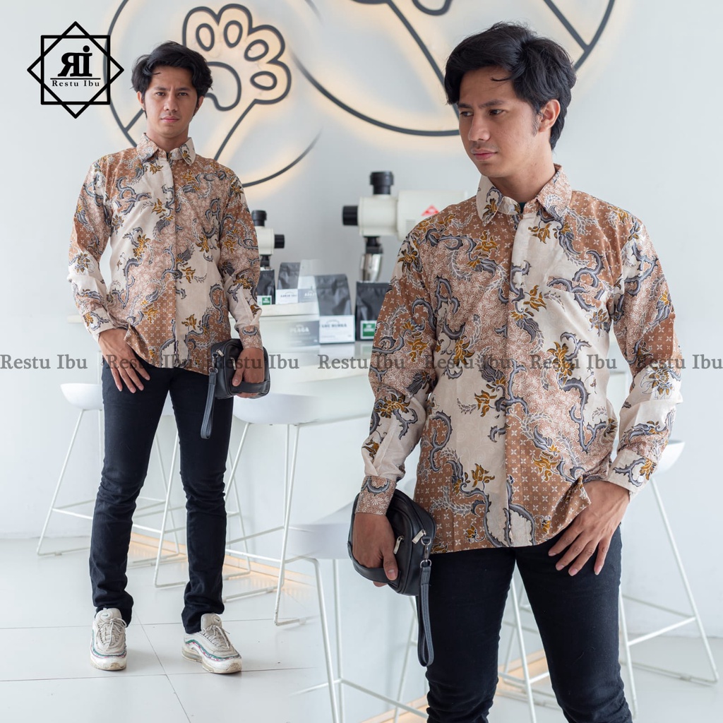 HN MODE - Kemeja batik floral terbaru volume 3