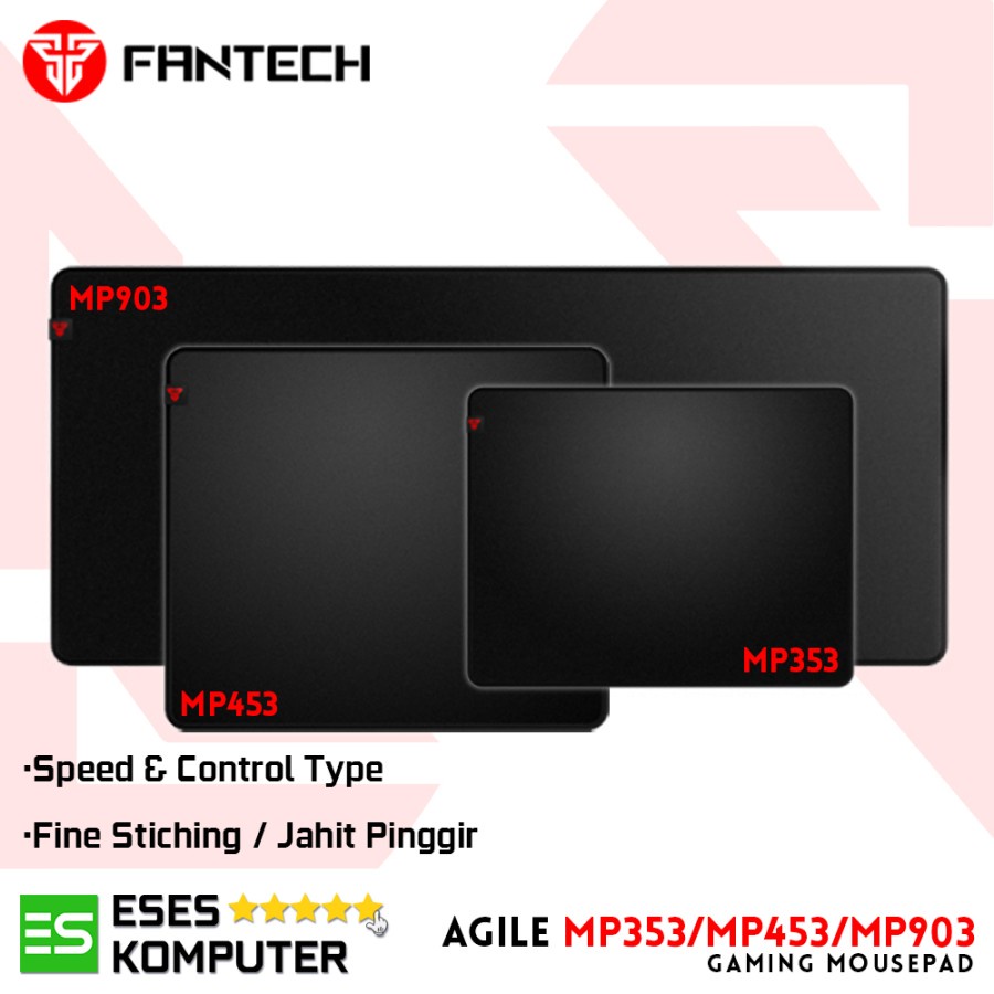 Mousepad Fantech AGILE MP353 MP453 MP903 | Mouse Pad Gaming