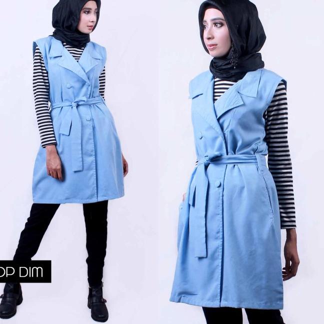 vest/coat model Kimono denim