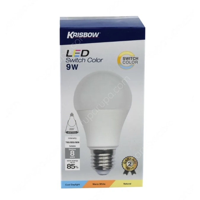 KRISBOW BOHLAM LED 7W &amp; 9W / MULTI COLOR / BOHLAM 3 WARNA