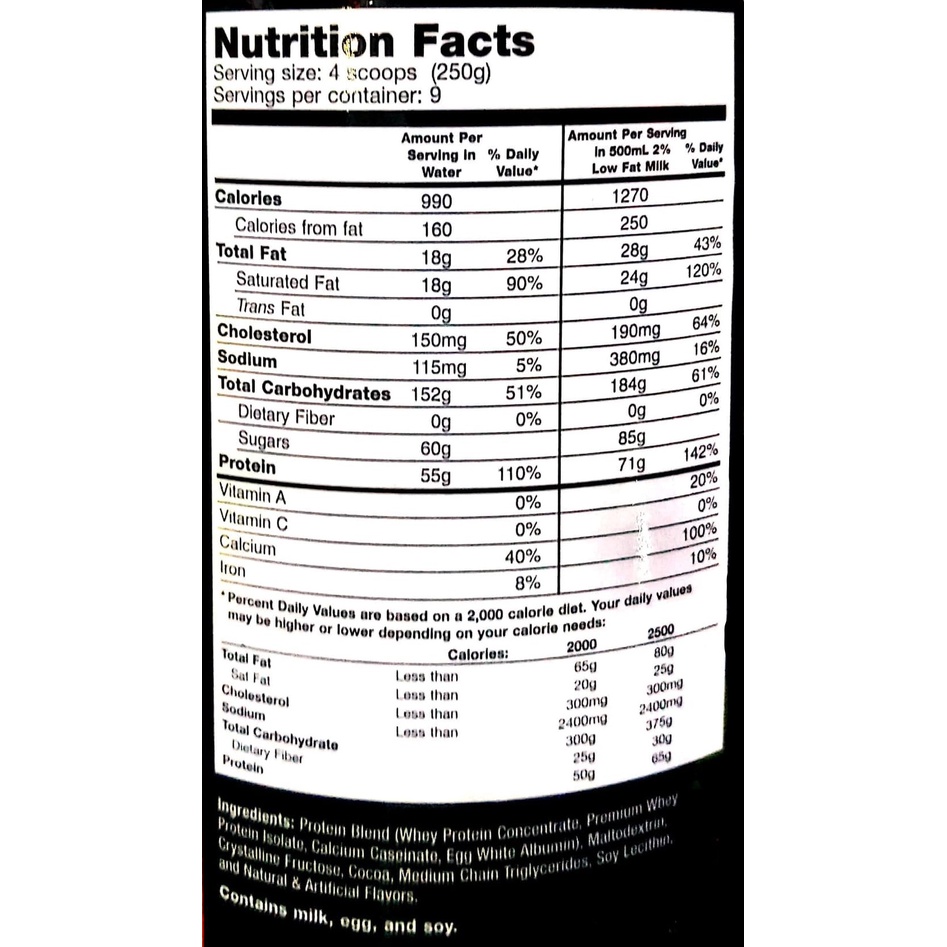 (Bonus Shaker/Sample) Ultimate Nutrition Muscle Juice 2544 bukan revolution 4.96 / 5 Lbs (BPOM)