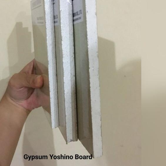 GIPSUM YOSHINO 12mm /GYPSUM YOSINO PARTISI PLAFON GIPSUM 1,2 x 2,4 M