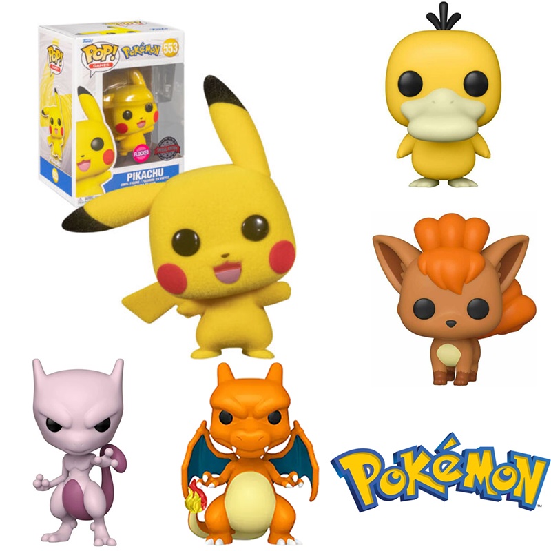 Hadiah Pokemon Sempurna Untuk Fans- Funko Pop Pikachu Charizard Mewtwo Figure Toy