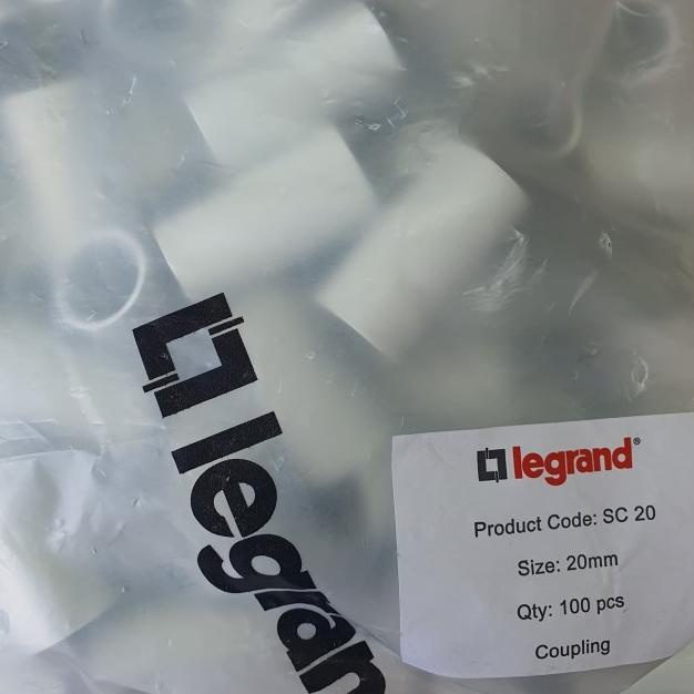 Sok Pipa Legrand 20mm / Sock Legrand 20 MM / Sambungan Pipa Legrand