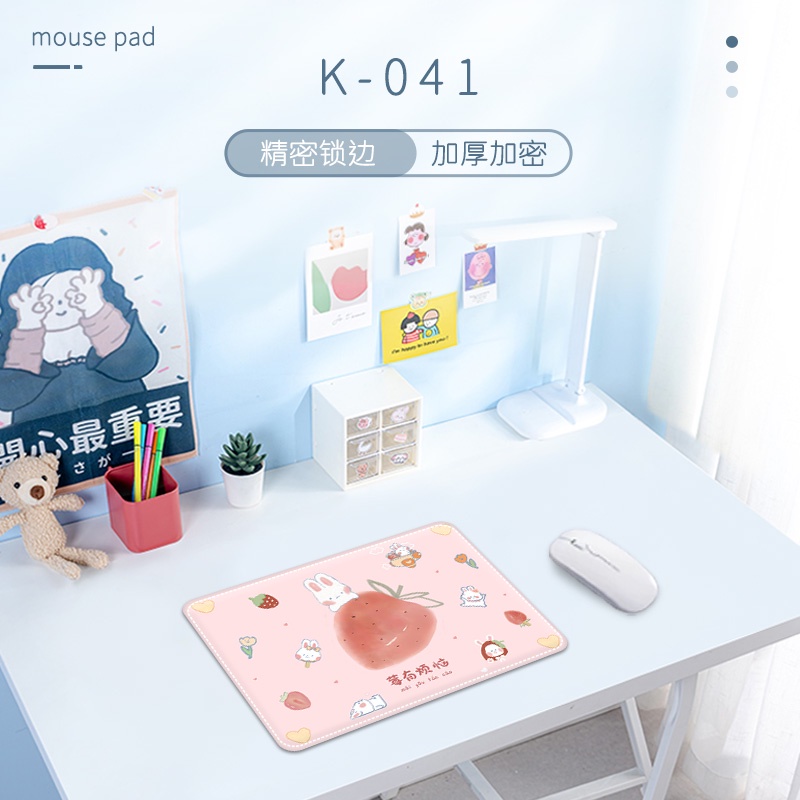 Mouse Pad Ukuran Besar 48 Jam Bahan Kulit Untuk Meja Komputer