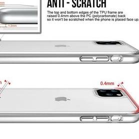 CASING SPACE CLEAR CASE IMPACT ANTI KUNING IPHONE X XS XR 12 12PRO MAX - CLEAR, IP XSMAX
