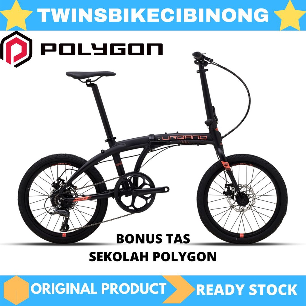 SEPEDA LIPAT 20 INC POLYGON URBANO 3
