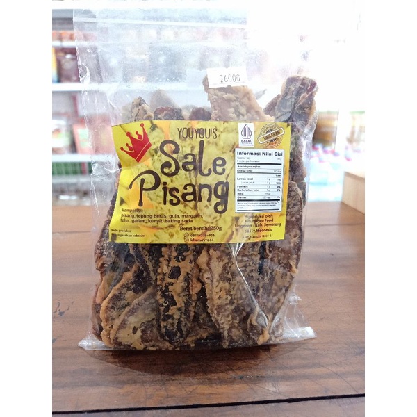 

SALE PISANG KERING • 250 GRAM • RENYAH