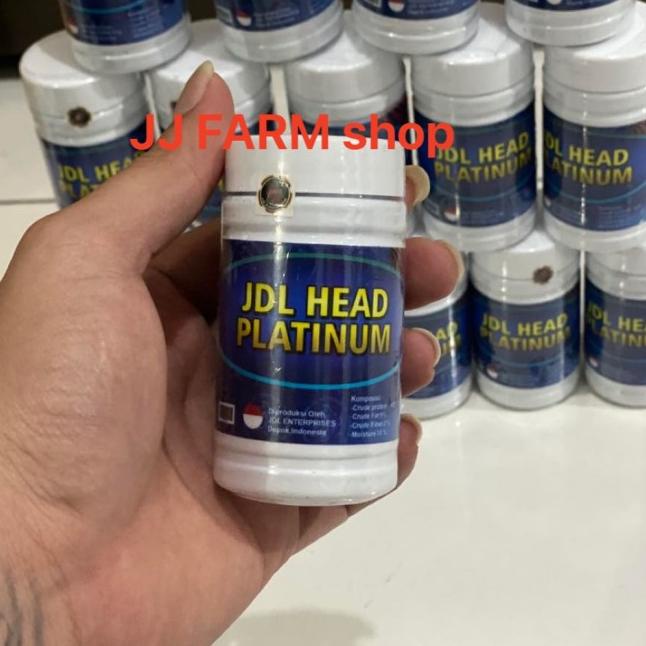 Pelet ikan JDL baby prospek head platinum jenong kepala up mutiara - JDL size S