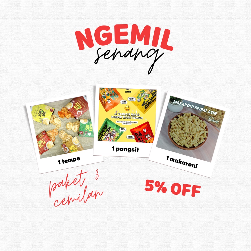 

Paket Bundling Cemilan