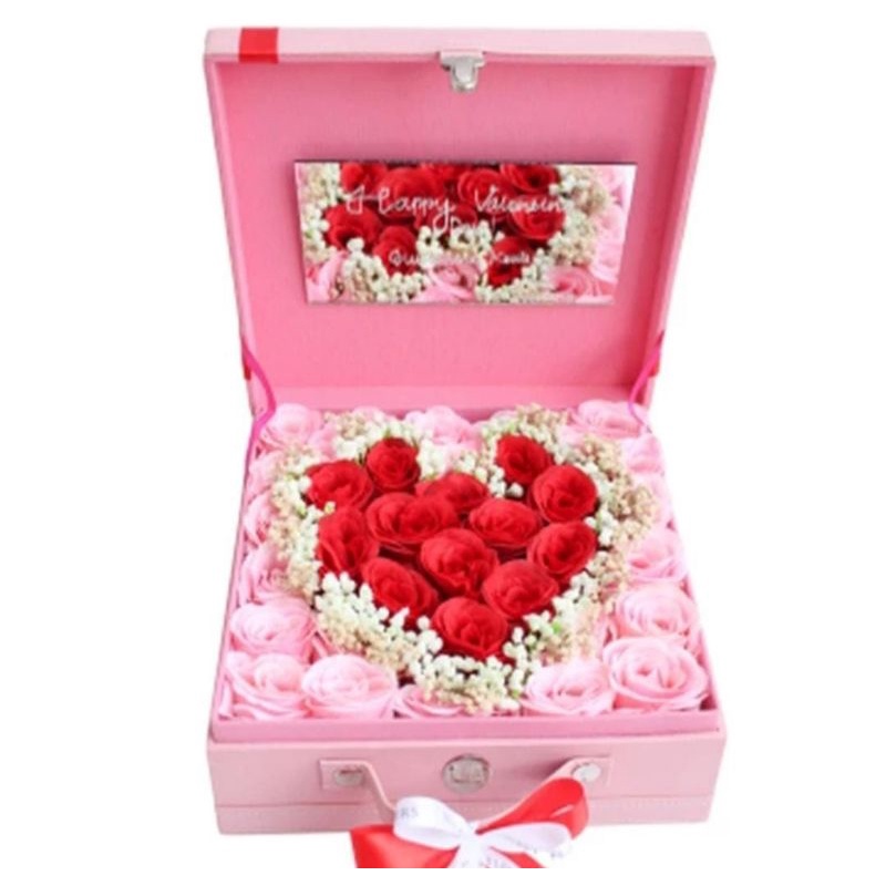 

Flowers Rose Bloombox Premium Hadiah Ulang Tahun