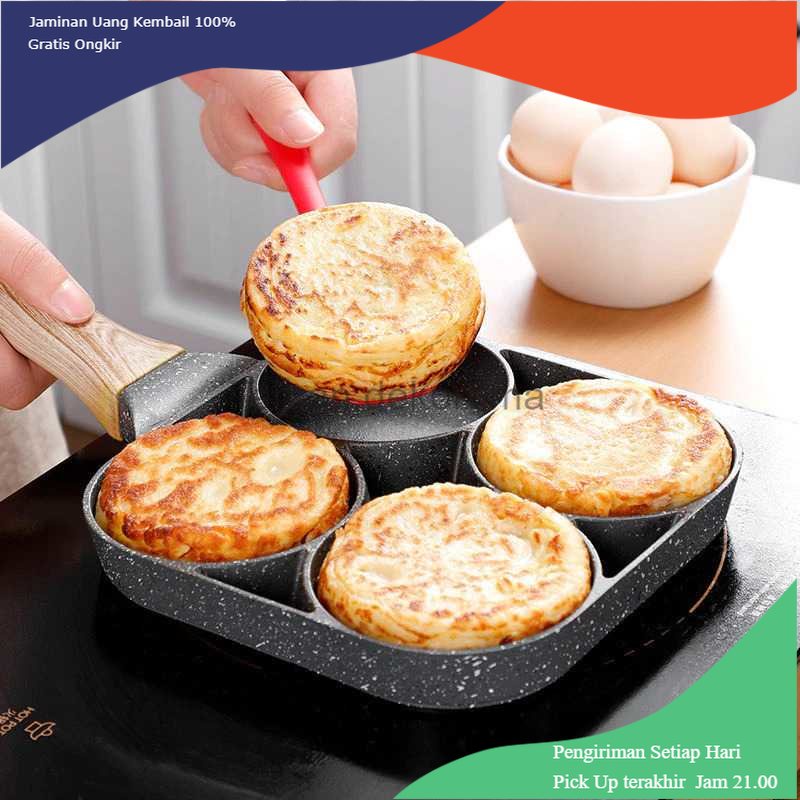 TD - PR Jianbaoyuan Teflon Panci Telur Omelet Egg Fyring Pan Non-stick - JBY-257