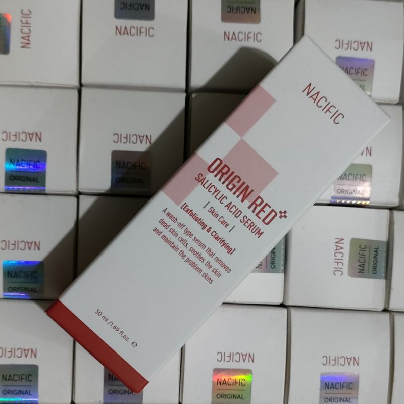 Jual Nacific Origin Red Salicylic Acid Serum Shopee Indonesia 8678