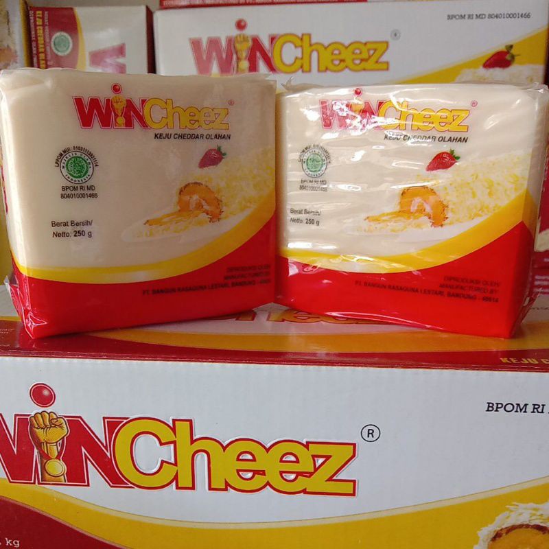 250gr keju wincheez winchiz chedar olahan