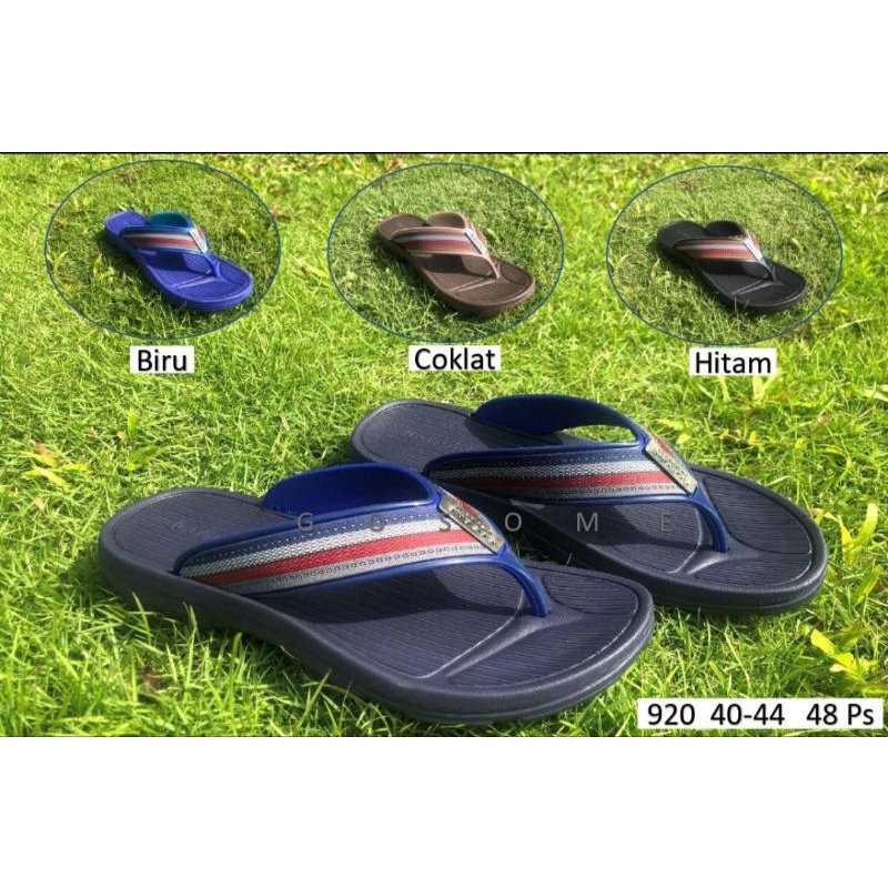 gosome sandal pria enteng nyaman di pakai
