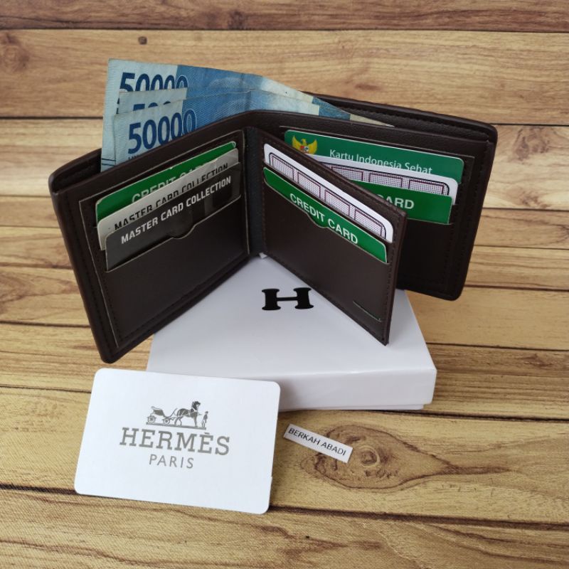 Dompet kulit Import Premium Brand+box