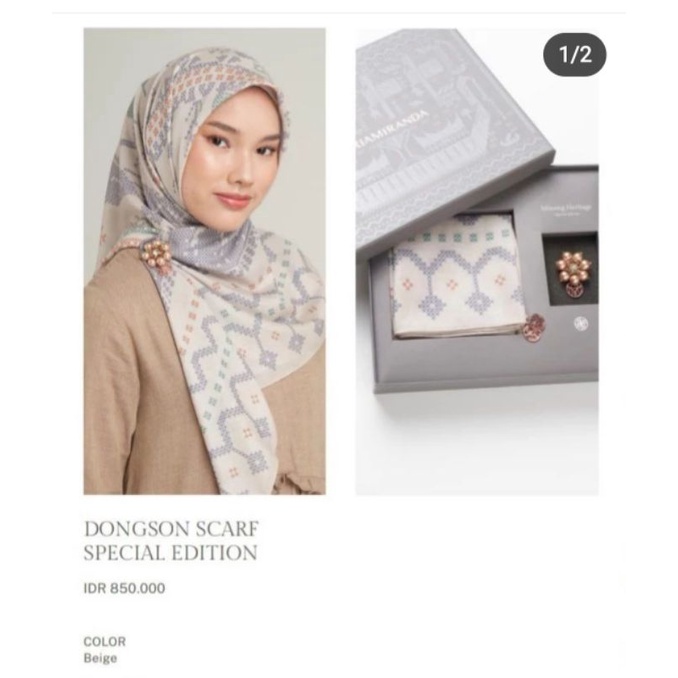 Sale dongson scarf ria miranda special edition