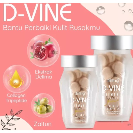 PROMO D Vine Original kolagen Terbaik Pemutih Badan