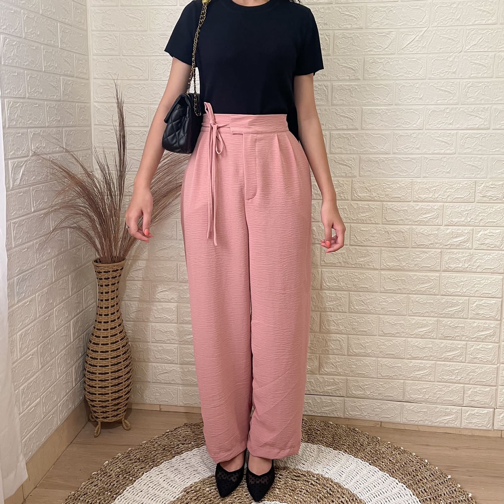 Celana Kulot Flowy Anti Ngatung 10 Warna / Hyuna Cullotes / Zoey SJJ