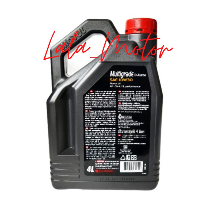 Oli Motul Multigrade D-Turbo 4L