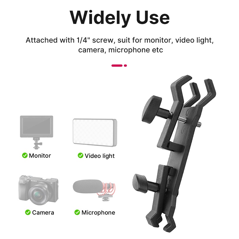 Klip Bracket Payung Tripod Untuk Kamera Holder Payung Pegangan Tripod Jepit Holder Payung Untuk Tripod