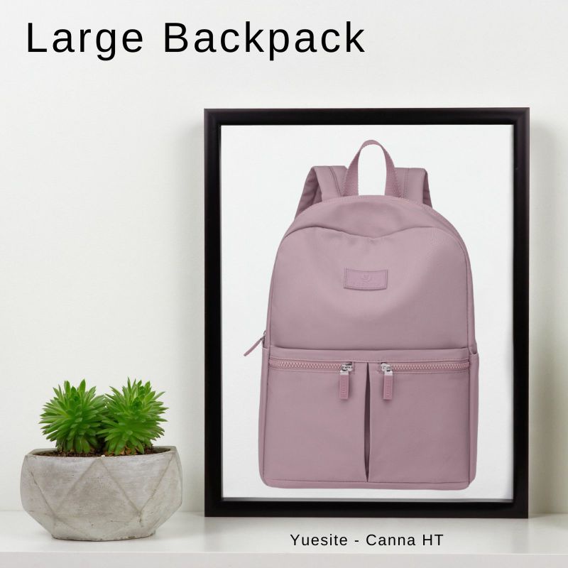 TAS RANSEL BACKPACK WANITA IMPORT YUESITE CANNA CYUTEBAGS