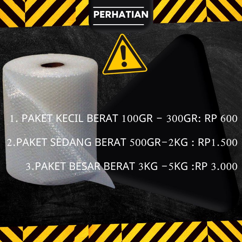 

Biaya Tambahan paket biar aman