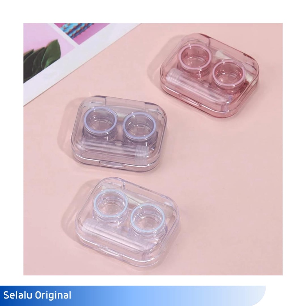 Tempat Kotak Case Softlens Mini Buah dan Bunga