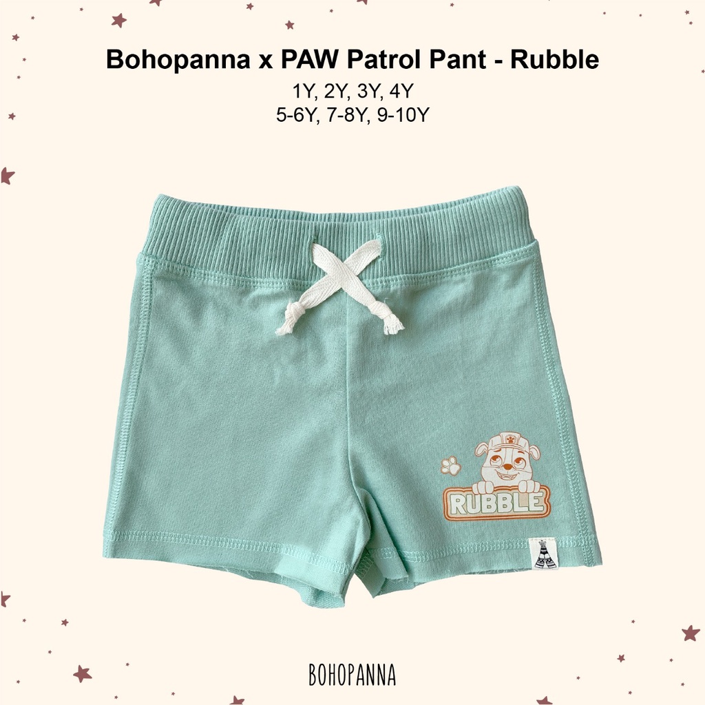 BOHOPANNA | BOHO | BOHO PANNA PAW PATROL PANTS | CELANA ANAK LAKI LAKI MOTIF PAW PATROL | CELANA PENDEK | CELANA SANTAI | CELANA MAIN