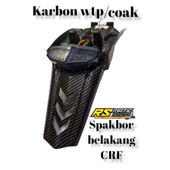 SELEBOR SPAKBOR BELAKANG CRF KARBON WTP HONDA