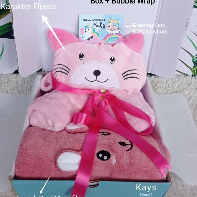 Hampers Bayi Kado Hadiah Bayi Newborn Selimut Handuk