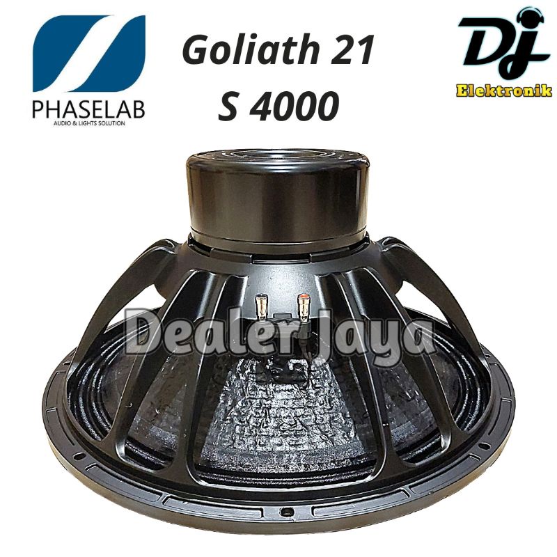 Speaker Komponen Phaselab DR Audio GOLIATH 21 S4000 / GOLIATH21 S 4000 - 21 inch (NEO)