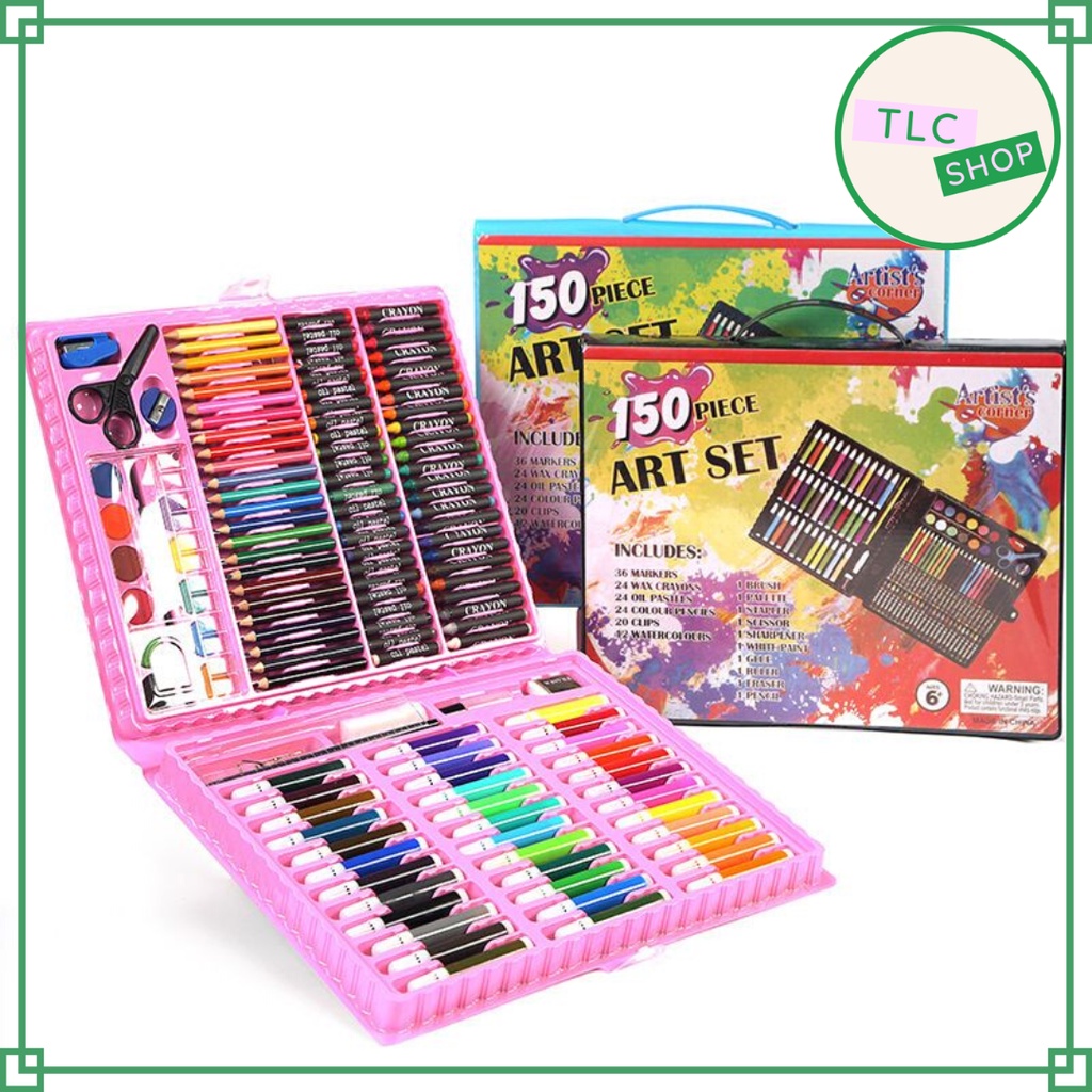 

Art Set 150 Pcs / Crayon Set 150 Pcs / Alat Melukis Menggambar Mewarnai / Crayon Full Set 150 Pcs