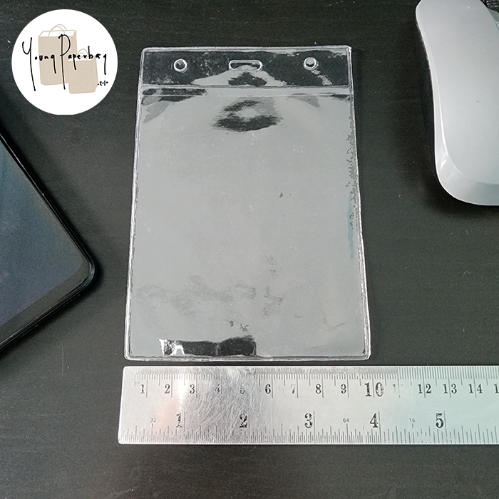 

Kantong Plastik Mika Cover Nametag Panitia / ID CARD Uk. 10 x 14,5 RB9