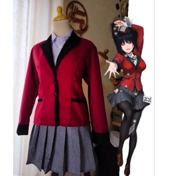 utomorumja kostum cosplay jabami yumeko