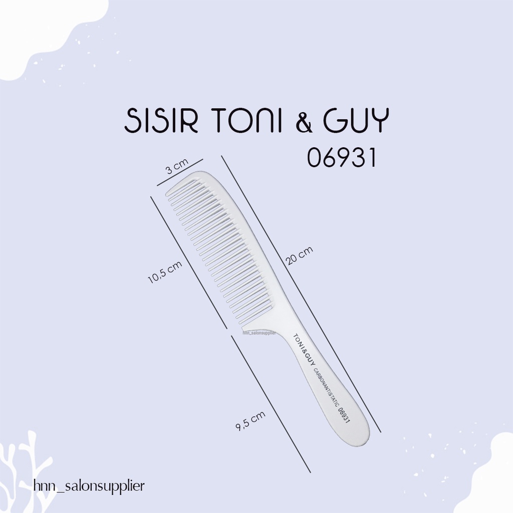 Sisir Styling Rambut Professional Toni and Guuy 06931