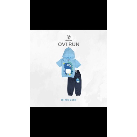 OVIKIDS OVI RUN- Setelan anak hoodie setelan anak perempuan laki laki (1-6 tahun )