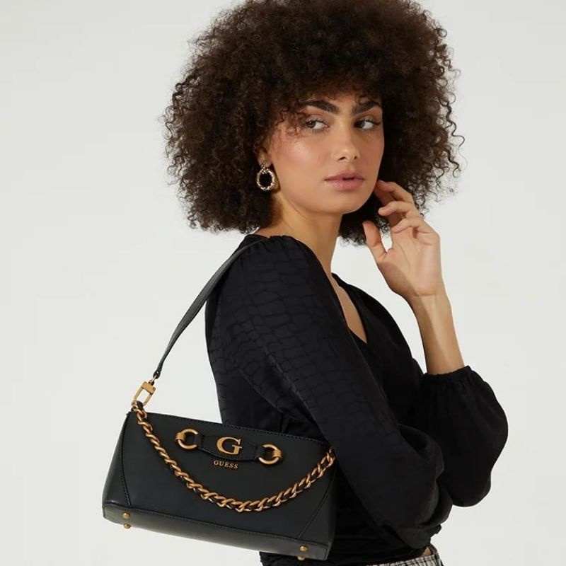 GUESSS Izzy Top Zip Shoulder Bag