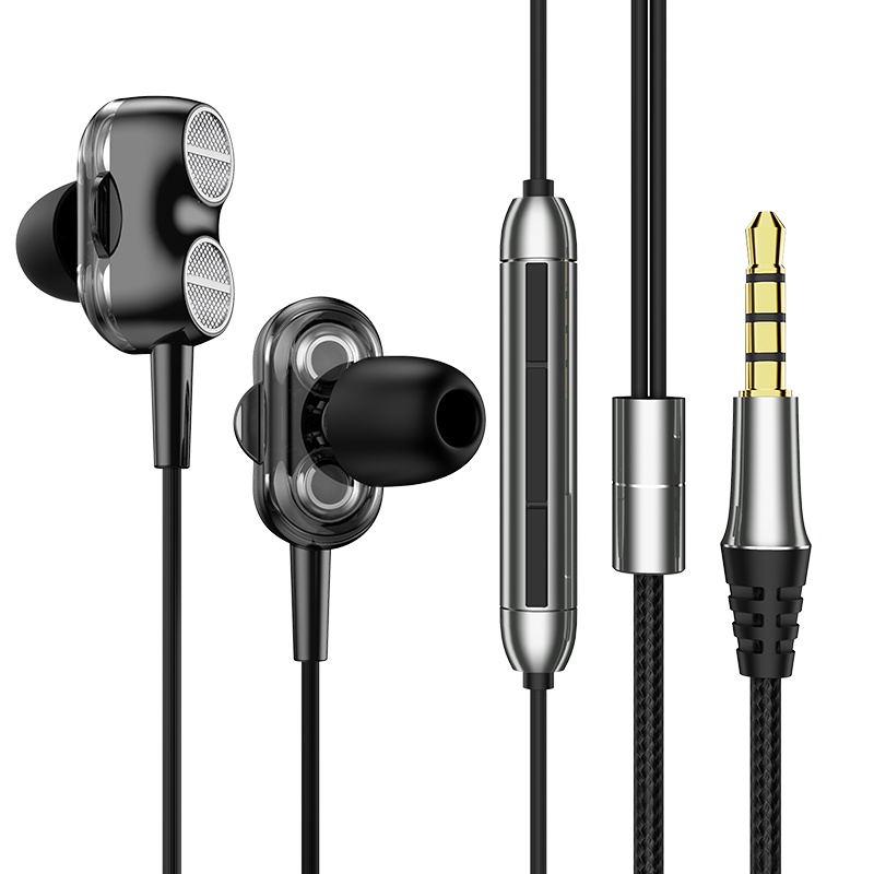 Headset Rexus Earphone EP4 BLACK