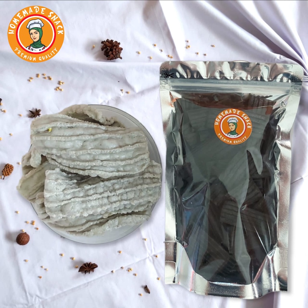 

Homemade Snack - Krupuk Sisir Jengkol Hitam Kerupuk Mentah Kerupuk Kering Snack Halal Kualitas Premium