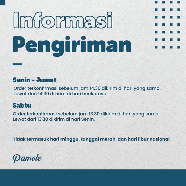 Pamole - Tas Selempang Bahan Kanvas Full Lapis Furing - Minica Series - Hitam