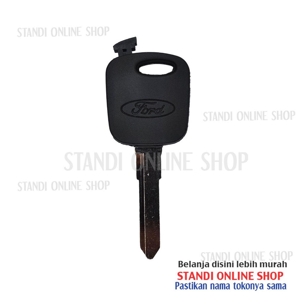 Casing Kunci Cadangan Key Shell Ford Escape Everest Logo Tanpa Chip