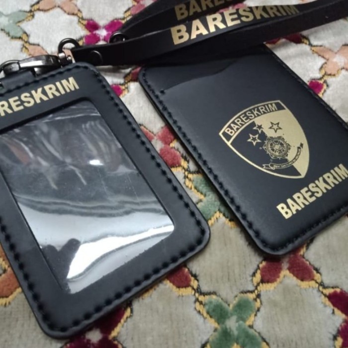 

Name Tag Tali Gantungan Name Tag Id Card Logo Bareskrim